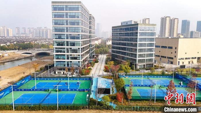 2024中国网球巡回赛CTA200无锡锡山站正式开幕，五