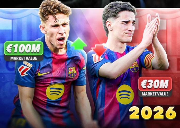 巴萨青训双星加维伤病困扰 费尔明崛起成主力替