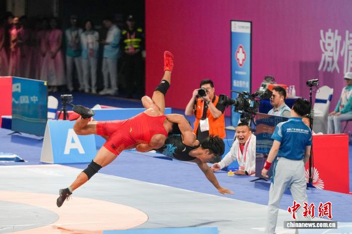 清远圆满承办十五运会摔跤赛事 推动城市体育与