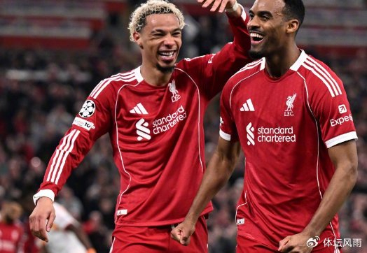 利物浦4-0横扫加拉塔萨雷逆转晋级欧冠八强